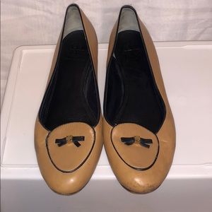 Tory Burch leather flats size 10M true to size